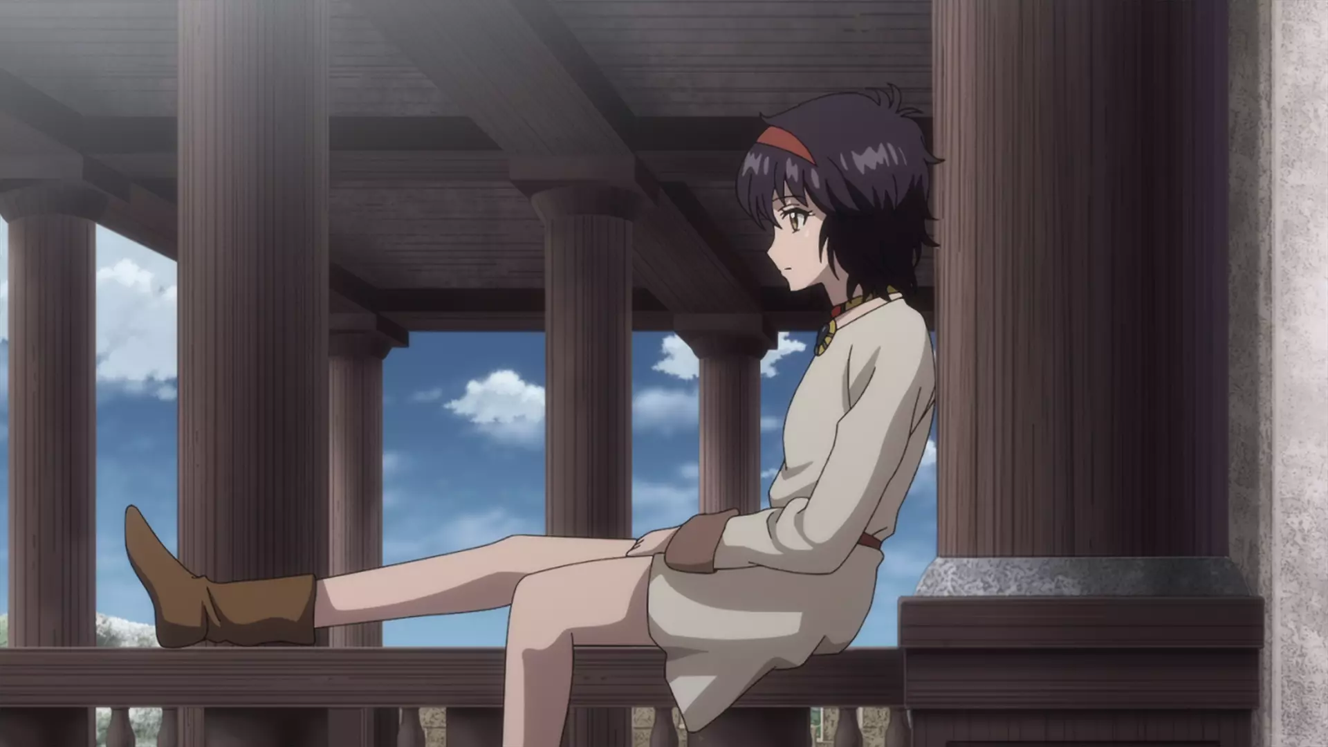 Sora wa Akai Kawa no Hotori S1 – Episódio 16